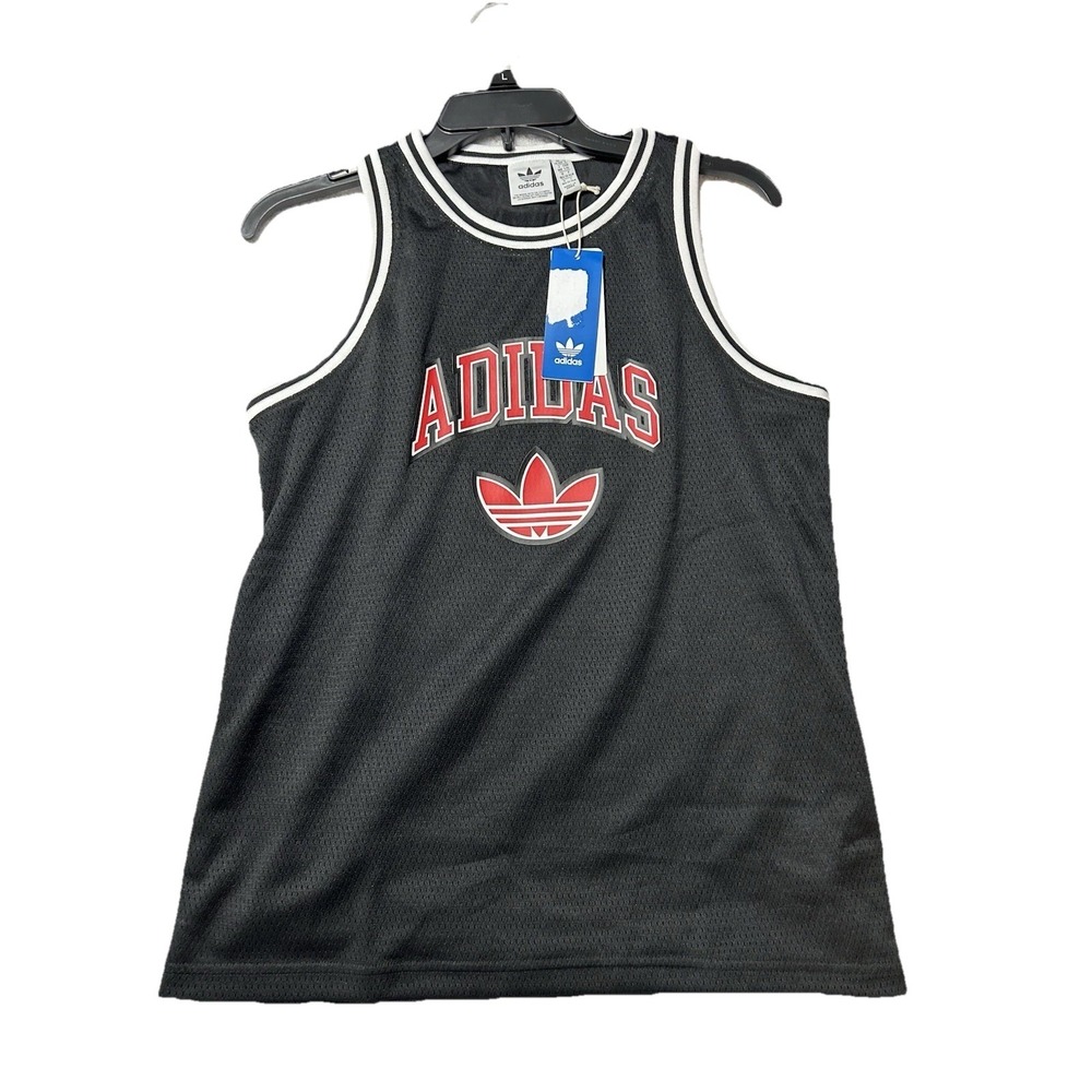 Adidas Boys Large JW1983 Tank Top Originals Black (JC)